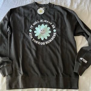 New York Or Nowhere (NYON) Bloom Crewneck Sweatshirt NWT
